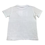 Cesare Paciotti T-Shirt Girocollo Tinta Unita Con Stampa Bianco Per Bambino