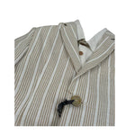 Jeckerson Completo 4 Pezzi Giacca-Camicia-Pantalone-Papillon per Neonato JB4061N BEIGE JECKERSON 
