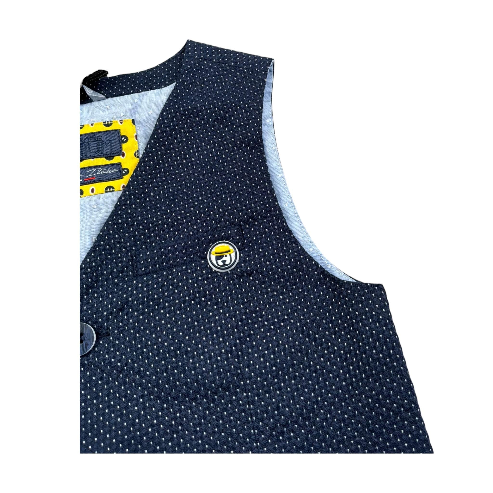 Sarabanda Gilet Tinta Unita per Bambino 0J172 BLU SARABANDA 