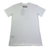 Just Cavalli Abito Mezza Manica Tinta Unita con Brillantini per Bambina JGP26032VE BIANCO JUST CAVALLI 