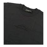 Dsquared2 T-Shirt Girocollo Tinta Unita con Stampa Modello Crop per Bambina DQ2931 NERO DSQUARED2 