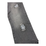 EMC jeans tinta unita modello palazzo Nero per Bambina BZ7103 NERO EMC 