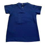 John Richmond T-Shirt Girocollo Tinta Unita con Logo per Neonato RIP26017TS BLU JOHN RICHMOND 