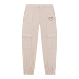 Guess Pantalone Tinta Unita con Girovita Regolabile per Bambina J4RB03WFYV0 ROSA GUESS 