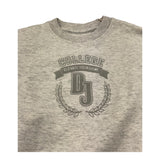 Dnj Felpa Chiusa Girocollo Tinta Unita per Bambino MFD5102J GRIGIO DNJ 