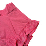 Piccola Ludo Short Tinta Unita con Fantasia A Quadri per Bambina BS10WB063J FRAGOLA PICCOLA LUDO 