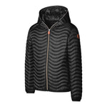 Save The Duck Giubbino Tinta Unita con Zip E Cappuccio per Bambino J32197G BLU SAVE THE DUCK 