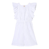 Twinset Tuta Tinta Giromanica Tinta Unita per Bambina 251GJ2405 BIANCO TWINSET 