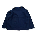Manuel & Frank Cardigan Tinta Unita con Profili In Contrasto per Neonato MF4236I BLU MANUEL & FRANK 