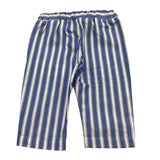 Bikkembergs Pantalone Bicolore con Fantasia A Righe per Neonato BK3456 BIANCO/AZZURRO BiKKEMBERGS 