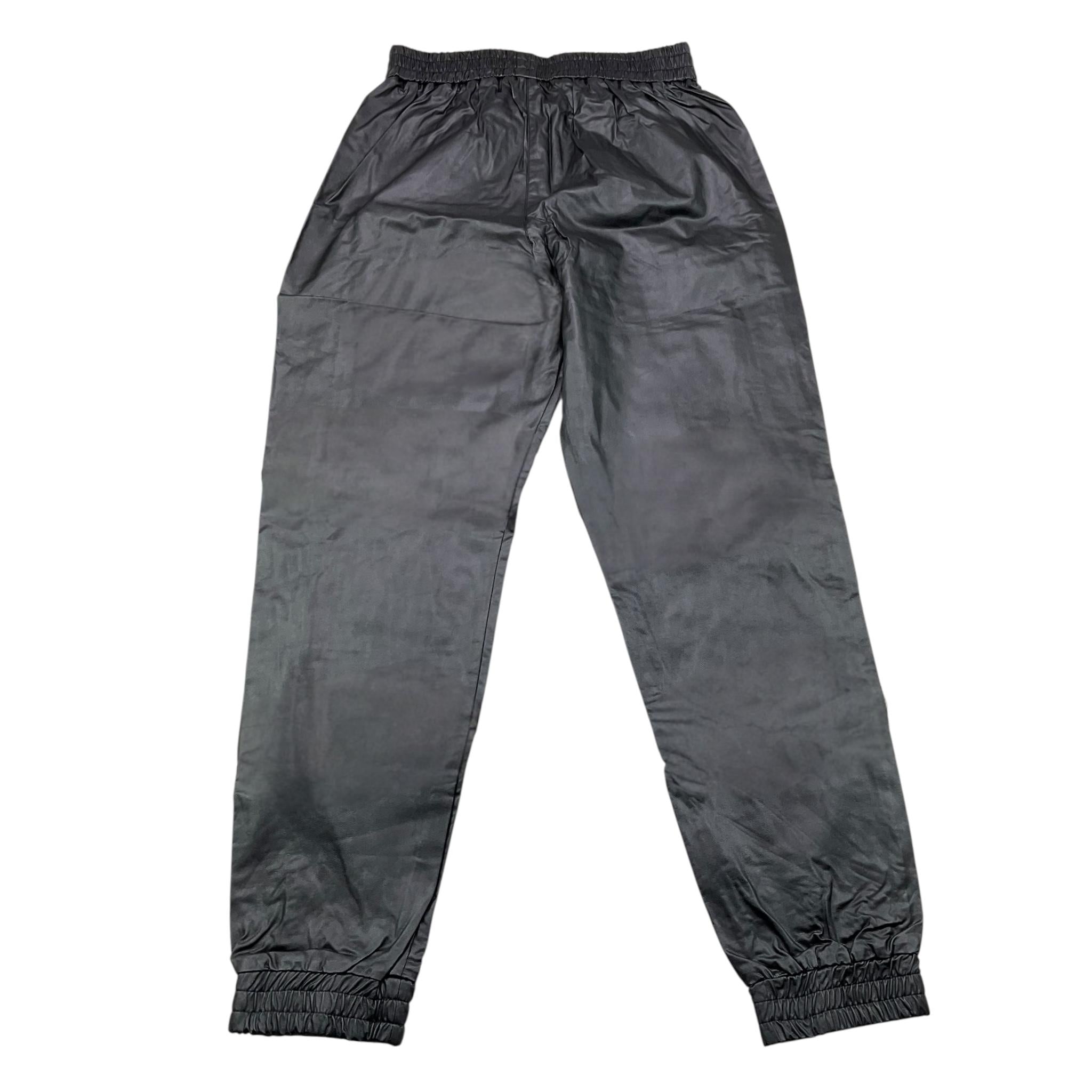 MONNALISA pantalone tinta unita in ecopelle Nero per Bambina 496401 NERO MONNALISA 