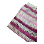 Please Short Fantasia A Righe per Bambina REA2231G72 BEIGE/FUXIA PLEASE 