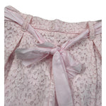 M+E' Short Tinta Unita con Cinturino per Bambina UE0783 ROSA M+E' 