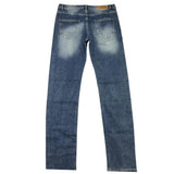 Daniele Alessandrini Jeans Tinta Unita con Lavaggio Sfumato Blu per Bambino
