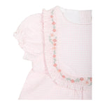 Tartine Et Chocolat Pagliaccetto Tinta Unita Mezza Manica Fantasia A Righe per Neonata TY33130 ROSA TARTINE ET CHOCOLAT 