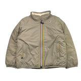 K-WAY giubbino tinta unita con zip e logo Verde per Bambino K3132SW VERDE K-WAY 