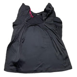 Liu Jo Camicia Giromanica Tinta Unita Con Balza Nero Per Bambina