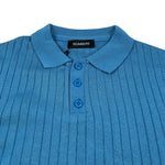 Numbers Polo Mezza Manica Tinta Unita per Bambino FIL08 AZZURRO NUMBERS 