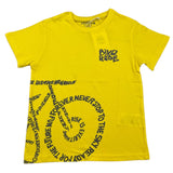 Losan Short In Felpa Tinta Unita Giallo per Bambina