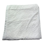 Saint Barth Coperta Tinta Unita Traforata per Bambina 00238LL BIANCO SAINT BARTH 