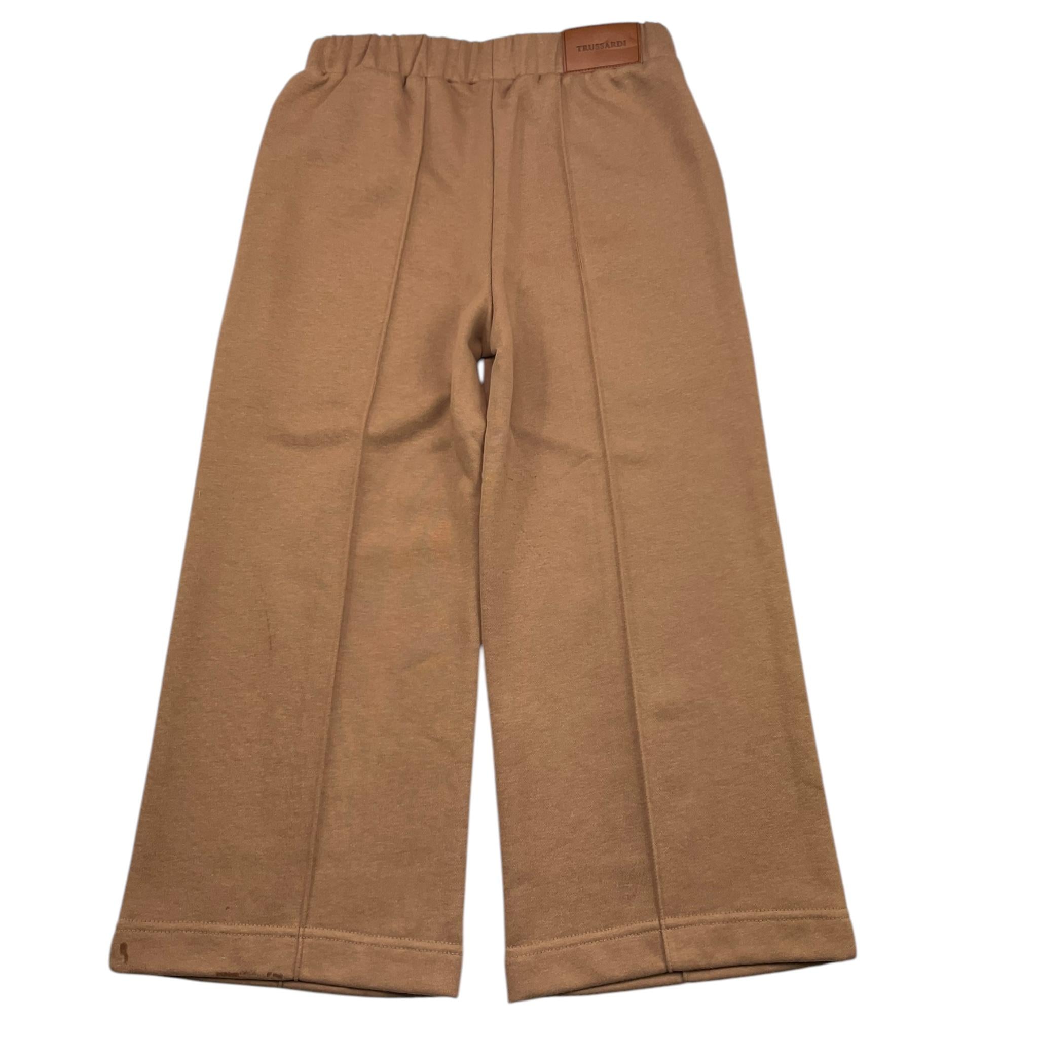 TRUSSARDI pantalone palazzo tina unita Beige per Bambina TGA25115 BEIGE TRUSSARDI 