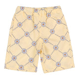 Marni Short Tinta Unita Con Fantasia Margherite Giallo Per Neonata