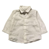 Mayoral Camicia Manica Lunga Tinta Unita con Papillon per Neonato 1102 BIANCO MAYORAL 