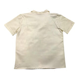 Pype Camicia Tinta Unita Mezza Manica  Beige Per Bambino