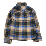 NEVER TOO camicia tricolore con fantasia manica lunga Beige per Bambino NT1418B BEIGE NEVER TOO 