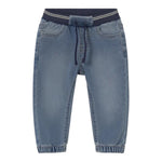 Mayoral Jeans Tinta Unita con Elastico In Vita per Neonato 1583 BLU MAYORAL 