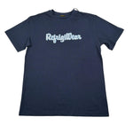 Refrigiwear T-Shirt Girocollo Tinta Unita con Stampa per Bambino 156TRMJ25 BLU REFRIGIWEAR 