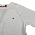 Cesare Paciotti T-Shirt Girocollo tinta unita con Stampa Bianco per Bambino TSP5155BXXX BIANCO CESARE PACIOTTI 