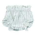 Petit Indi Coulotte Bicolore con Fantasia A Righe per Neonata COULBI BIANCO PETIT INDI 