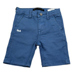 Daniele Alessandrini Bermuda tinta unita con Girovita Regolabile Blu per Neonato 1296P0834X BLU DANIELE ALESSANDRINI 
