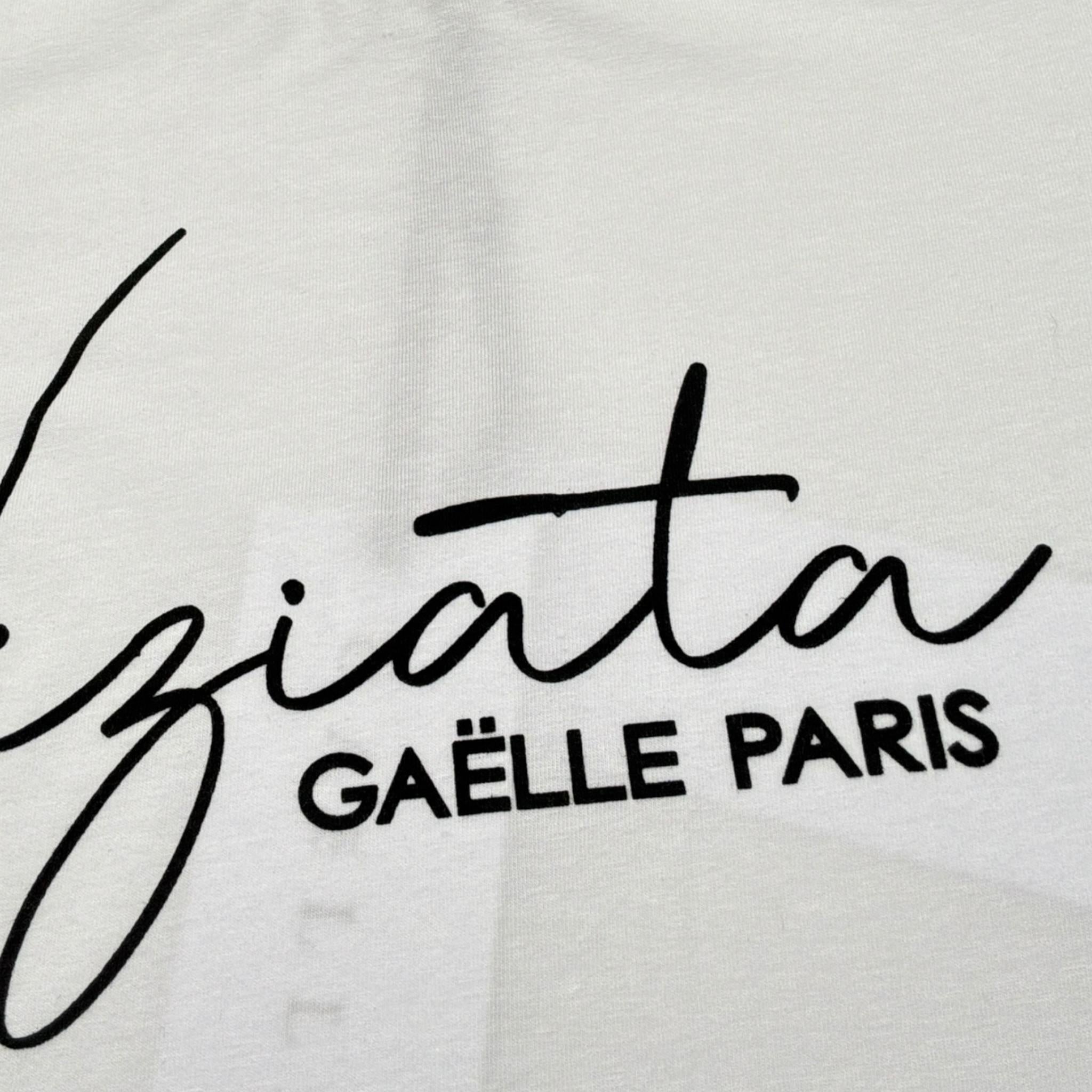 Gaelle T-Shirt tinta unita con Stampa Bianco per Bambina 2746N00500 BIANCO GAELLE 