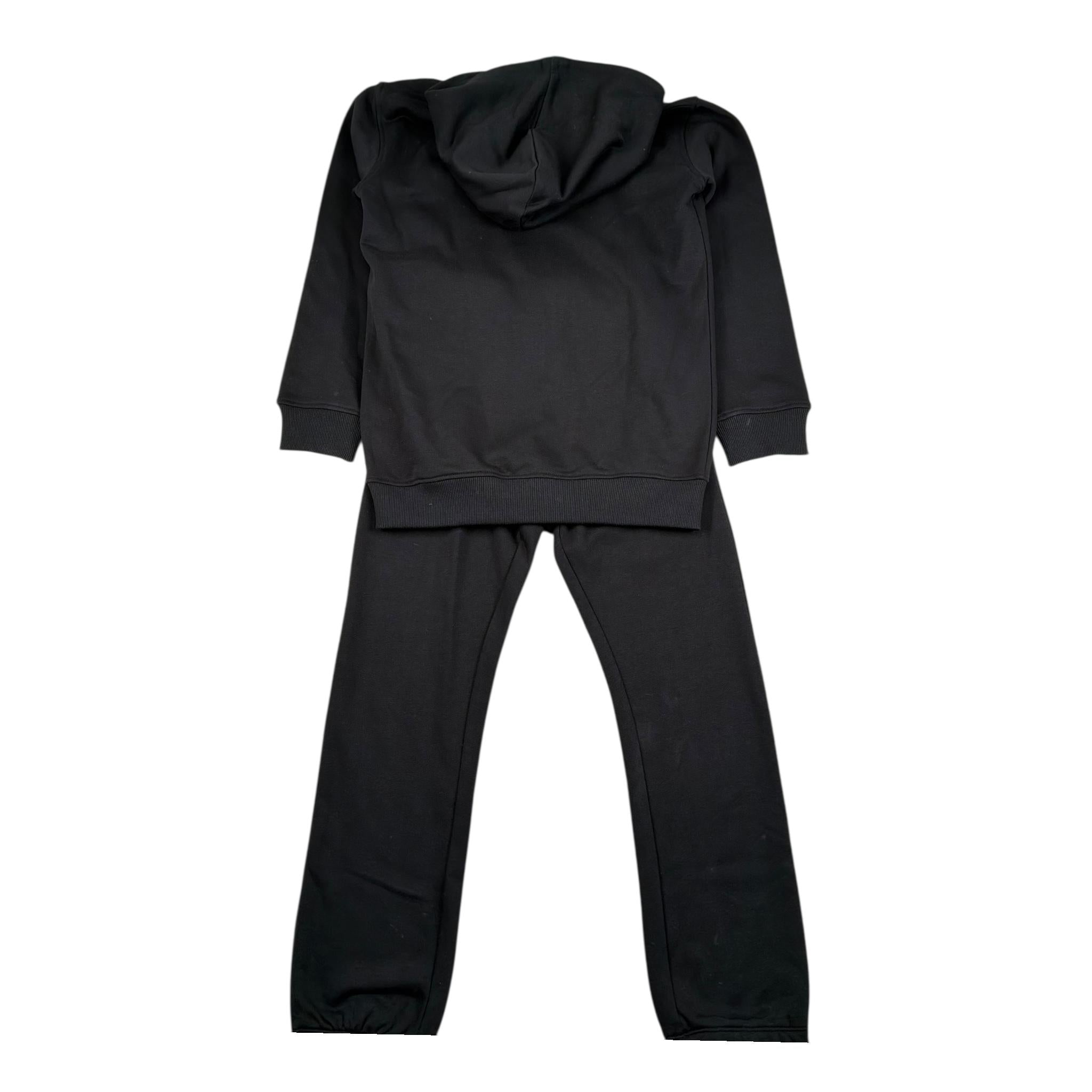 John Richmond Completo 2 Pezzi Felpa-Pantalone Tinta Unita per Bambino RGP26013CF NERO JOHN RICHMOND 
