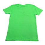 F**K T-Shirt Girocollo Tinta Unita con Logo per Bambino FJ2450038FGX VERDE FLUO F**K 