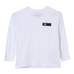 IL GUFO shirt girocollo tinta unita con logo Bianco per Bambino A24TA343MF001 BIANCO IL GUFO 