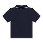 Timberland Polo Mezza Manica Tinta Unita con Logo per Neonato T05K52 BLU TIMBERLAND 