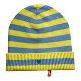 Max&Co. Cappello In Lana Con Fantasia A Righe Azzurro Per Bambina