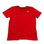 K-Way T-Shirt Girocollo Tinta Unita con Stampa per Bambino K21457W ROSSO K-WAY 
