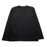 REFRIGIWEAR shirt girocollo tinta unita con stampa Nero per Bambino RW782X NERO REFRIGIWEAR 