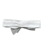 Miss Blumarine Fascia Tinta Unita con Fiocco per Neonata IA3124 BIANCO MISS BLUMARINE 