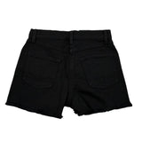 Patrizia Pepe Short In Denim Tinta Unita con Logo per Bambina 7P0377XX NERO PATRIZIA PEPE 