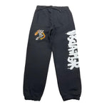 DISCLAIMER pantalone tinta unita modello tuta con stampa Nero per Bambino 24IDK58263 NERO DISCLAIMER 