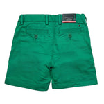 Tommy Hilfiger Bermuda Tinta Unita con Girovita Regolabile per Neonato KB0KB08704 VERDE TOMMY HILFIGER 