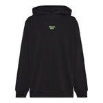 Blauer Felpa Tinta Unita con Stampa E Cappuccio per Neonato 25SBLKF08561 NERO BLAUER 
