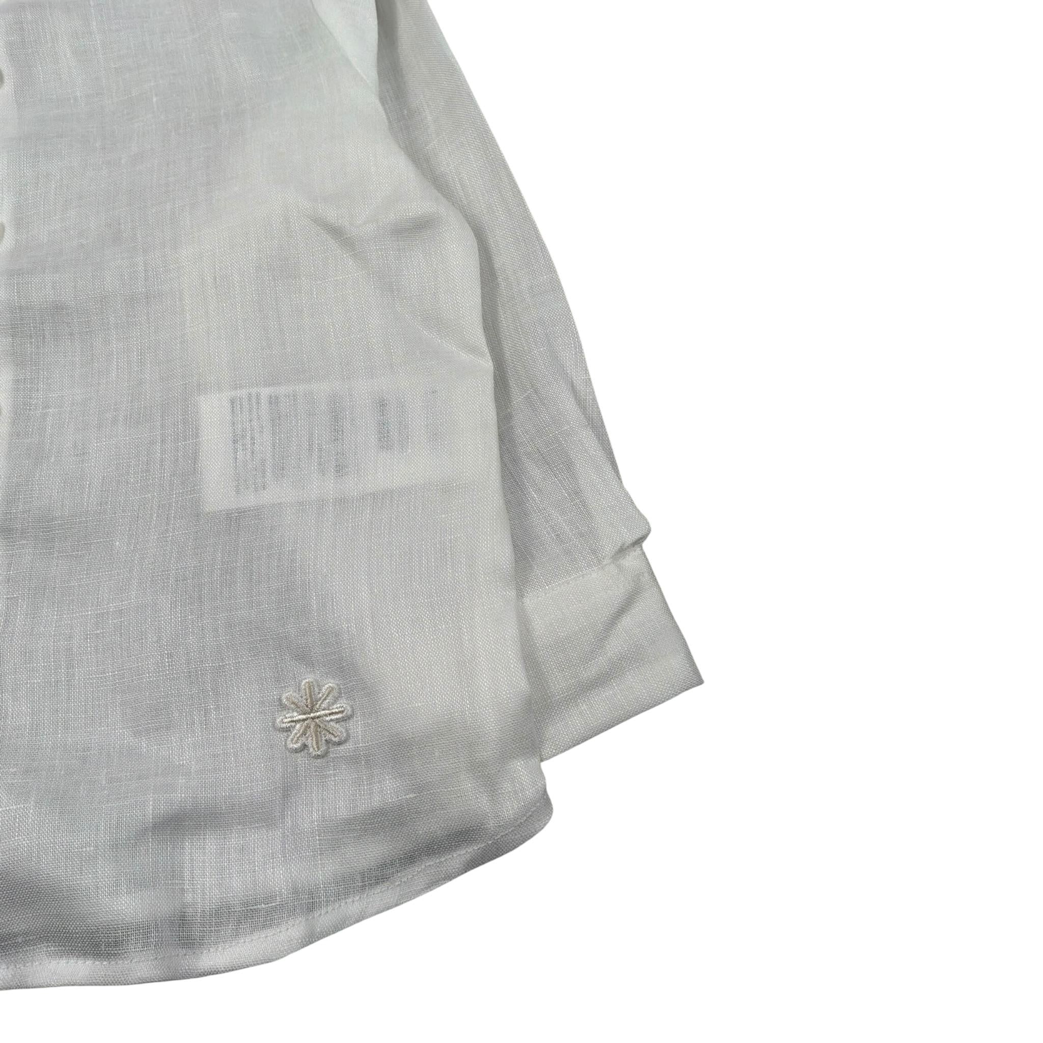 Manuel Ritz Camicia Collo Coreano Tinta Uita Bianco per Bambino MR2033 BIANCO MANUEL RITZ 