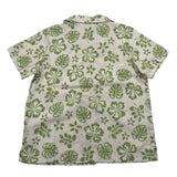 Zhoe & Tobiah Camicia Mezza Manica Tinta Unita Stampa Fantasia per Bambino WI1BJ BEIGE/VERDE ZHOE & TOBIAH 