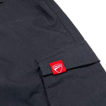 DUCATI pantalone tinta unita con elastico in vita Nero per Bambino G8618 NERO DUCATI 
